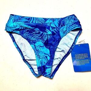 BLUE BIKINI BOTTOM with GLITTER OCEAN DREAM  S-8